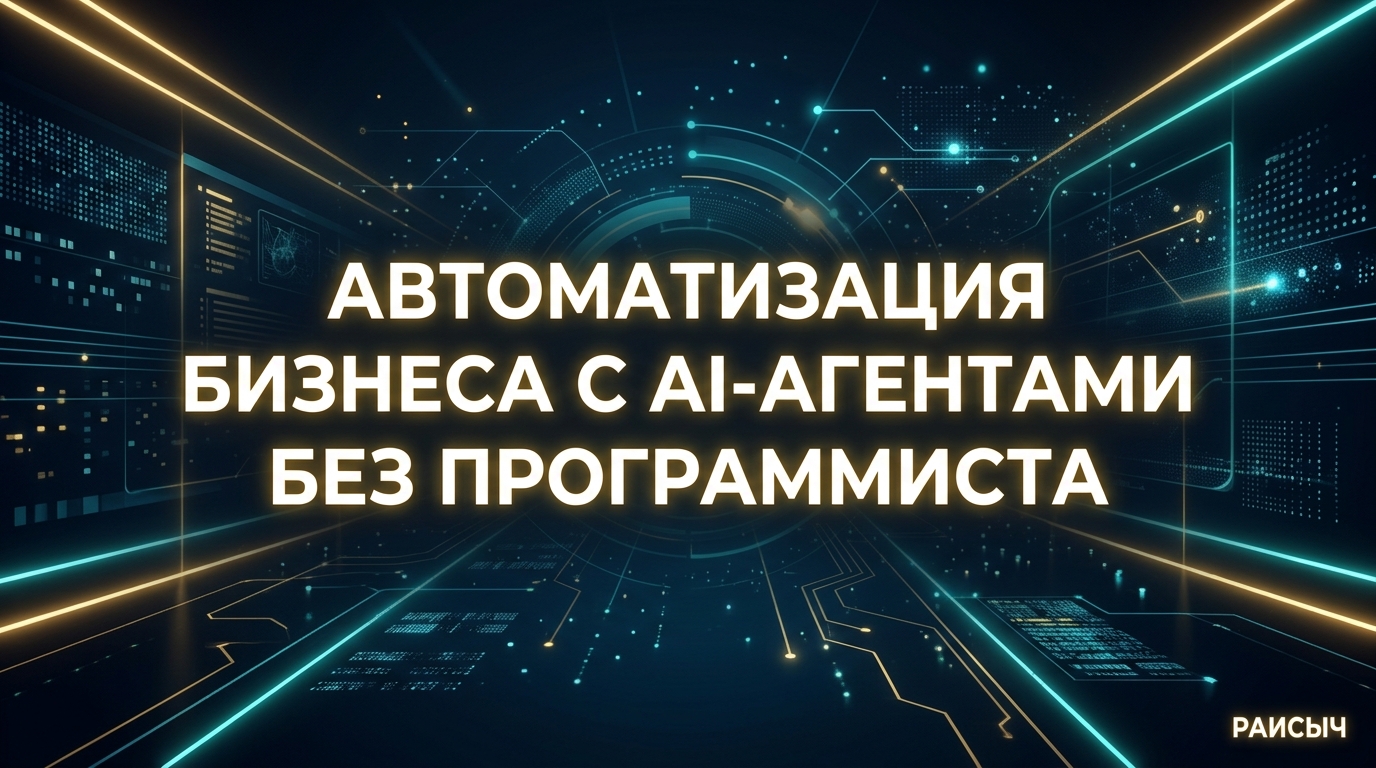 Как автоматизировать бизнес с AI-агентами без найма программиста в 2026