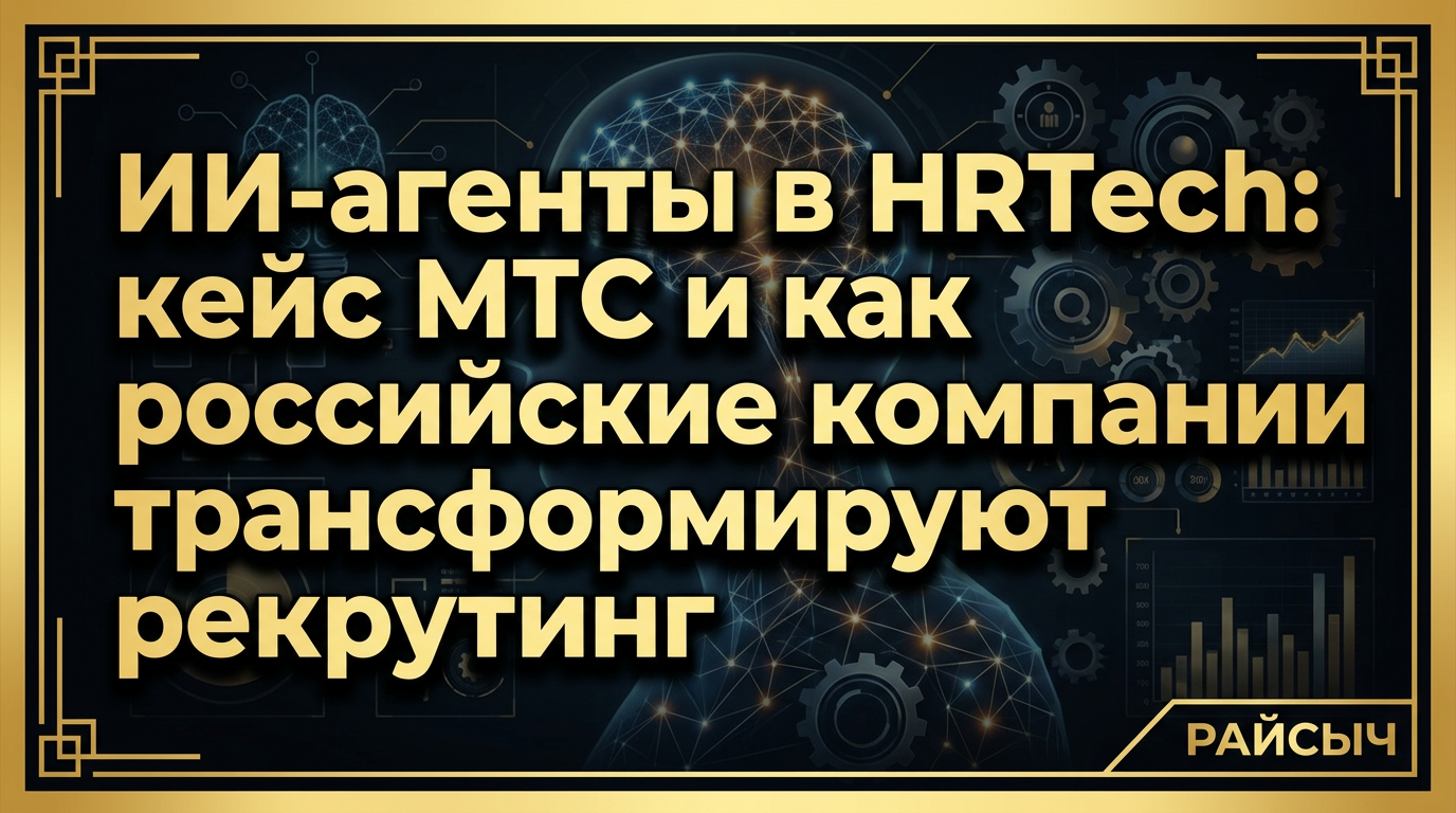 ИИ-агенты в HRTech: кейс МТС и как российские компании трансформируют рекрутинг с помощью нейросетей в 2026