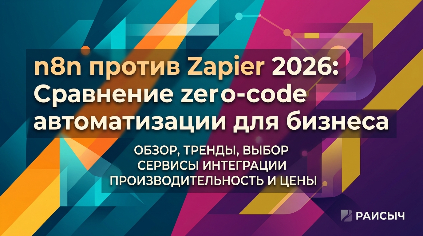 n8n vs Zapier 2026: сравнение no-code платформ автоматизации — что выгоднее для бизнеса