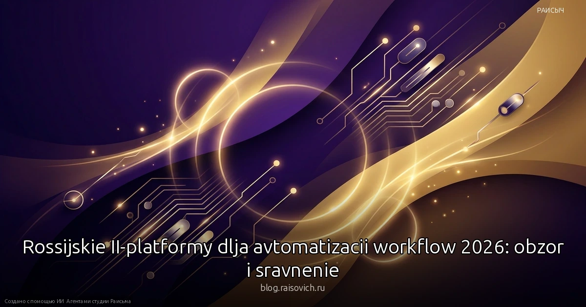 Российские ИИ-платформы для автоматизации workflow 2026: обзор и сравнение